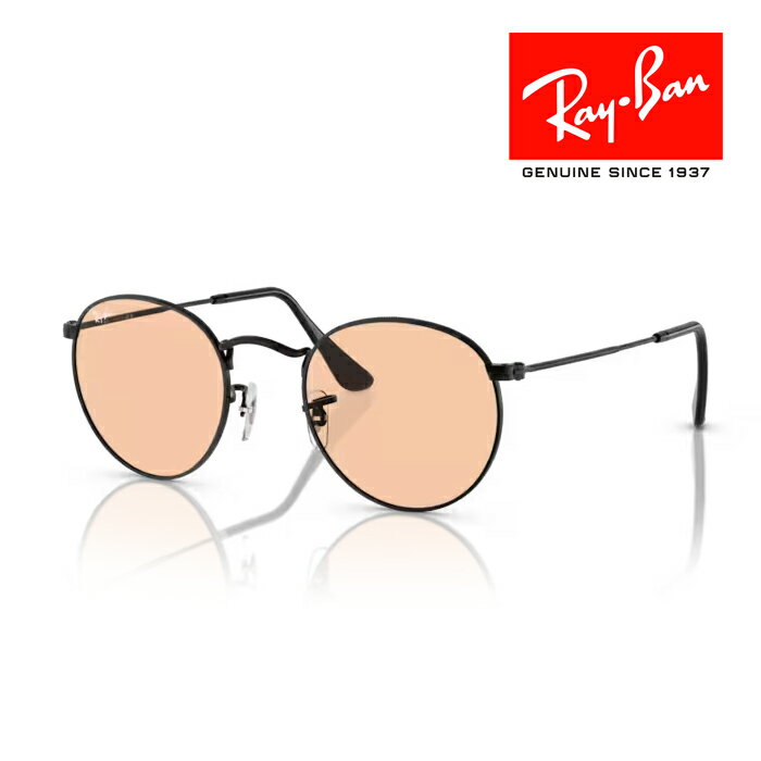 RayBan 쥤Х Round metal 饦ɥ᥿ 󥰥饹 ᥬͥե졼 5021 ֥å ԥ RB3447 002/4B դ 쥤Хᥬͥդ ʡڤб