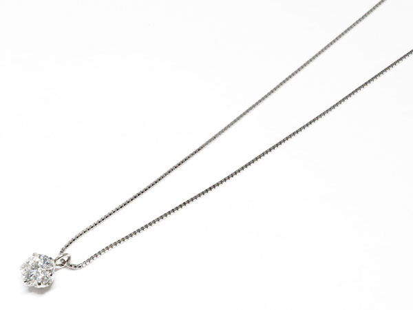 Rakuten - プラチナ PT850 ダイヤモンド(0.3ct) プチネックレス N783