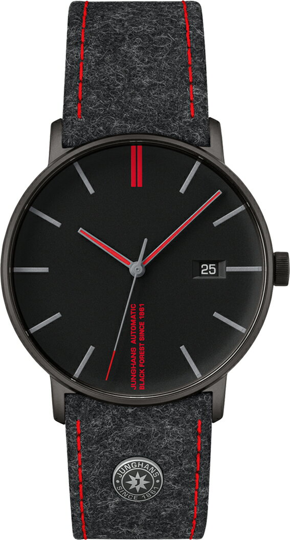 ユンハンス ビジネス腕時計 メンズ ユンハンス Junghans 160周年限定モデル ブラックフォレストエディション 27 4131 00 腕時計 メンズ Form A 機械式自動巻き メカニカル 27/4131.00 600本限定 正規品