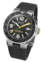 エポス 腕時計（メンズ） エポス EPOS SPORTIVE 3441ABKR 腕時計 メンズ 機械式自動巻き ダイバーズウォッチ 正規品