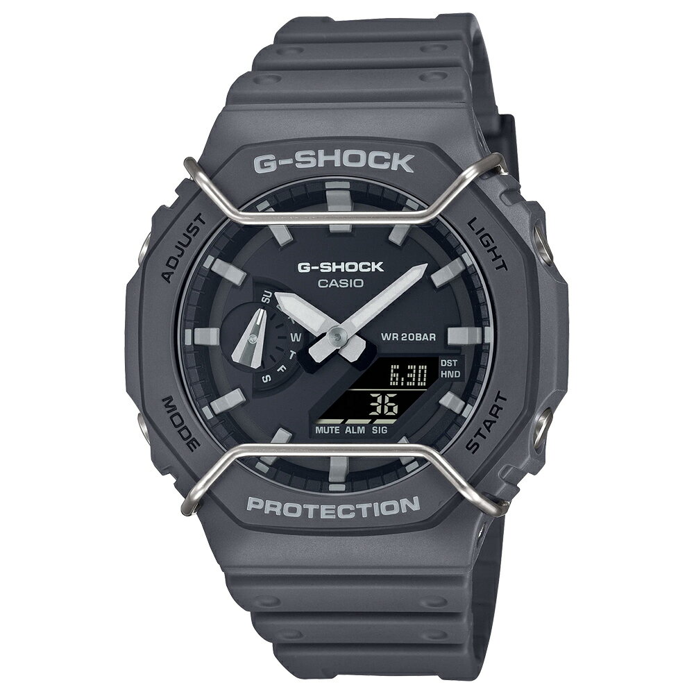 腕時計 カシオ GSHOCK GA-2100PTS-8AJF メンズ カーボンコアガード構造 ワイヤープロテクター付き 正規品 1