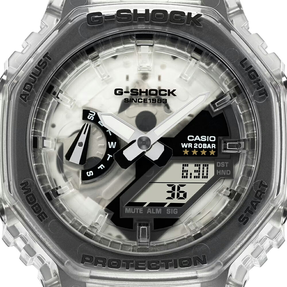 腕時計 カシオ G-SHOCK GA-2140RX-7AJR G-SHOCK 40th Anniversary CLEAR REMIX メンズ カーボンコアガード構造 正規品