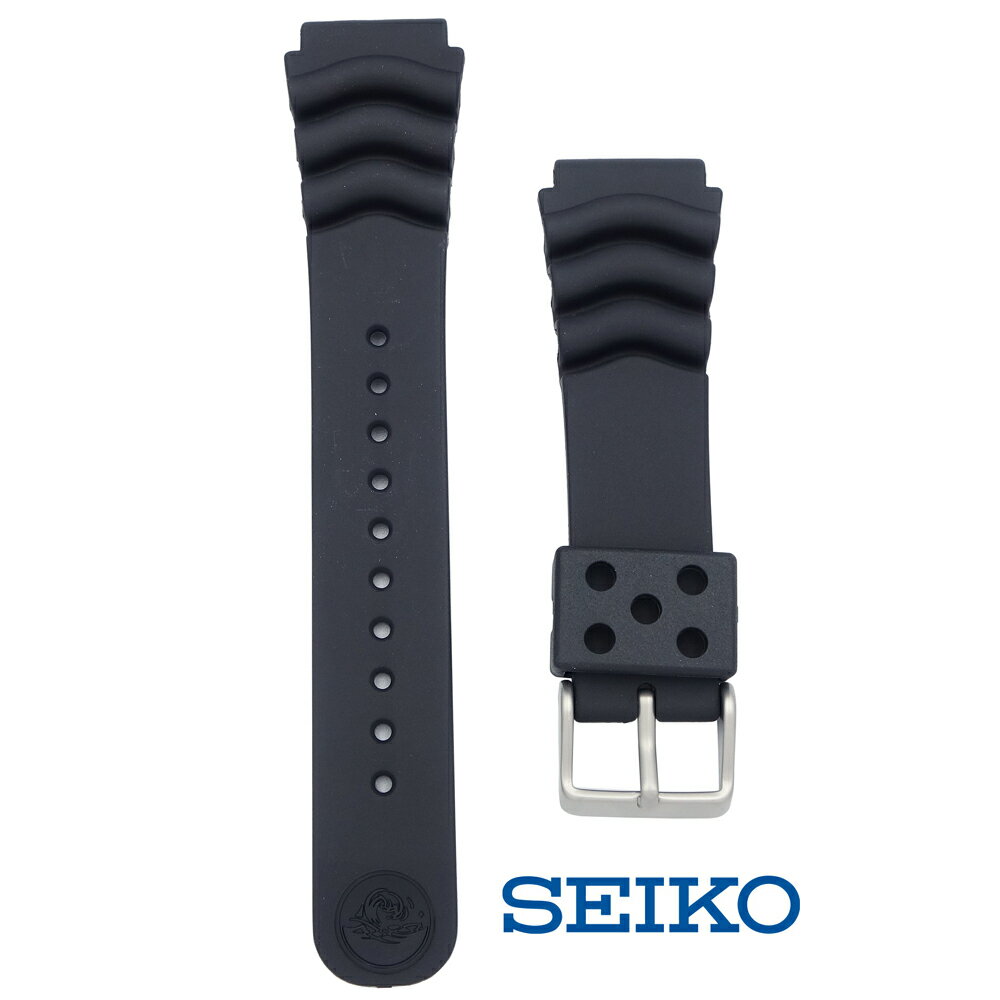 22mm セイコー SEIKO 時計ベルト ウレタンバンド DAL0BP ダイバーズウォッチ用 正規品 【送料無料 ネコポスにて発送】