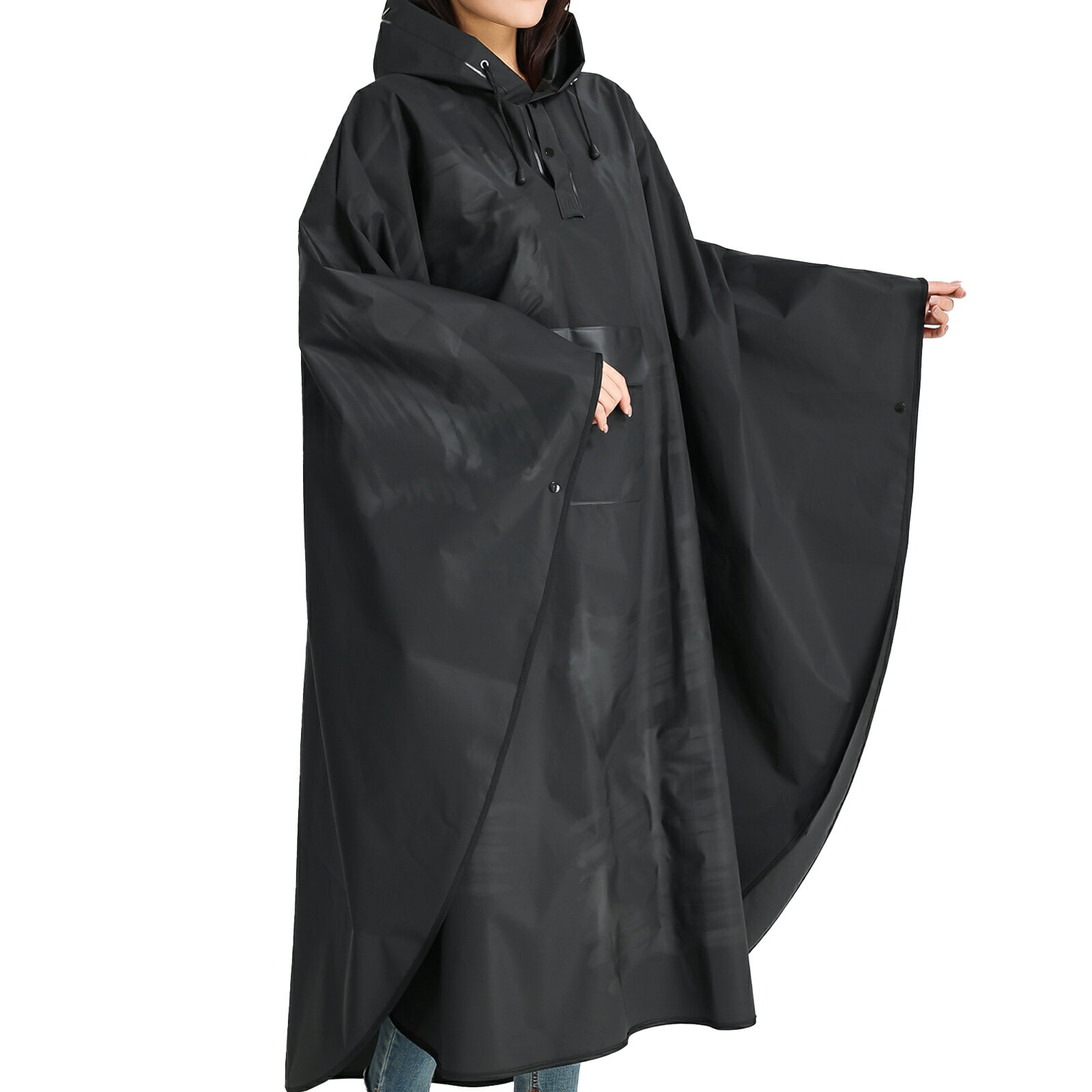 レインコート メンズ レディース 自転車 雨合羽 カッパ レインポンチョ レインウェア アウトドア リュック対応 防風 豪雨対策 丈夫 撥水 大人 おしゃれ 男...