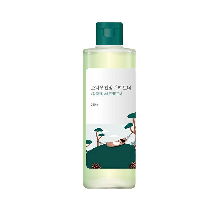 【ラウンドラボ(Round Lab)】松シカ鎮静トナー 250ml マツシカ Pine Tree Cica 韓国コスメ 脂性肌トナー 鎮静トナー 敏感肌 脂性肌 オイリー肌【送料無料】