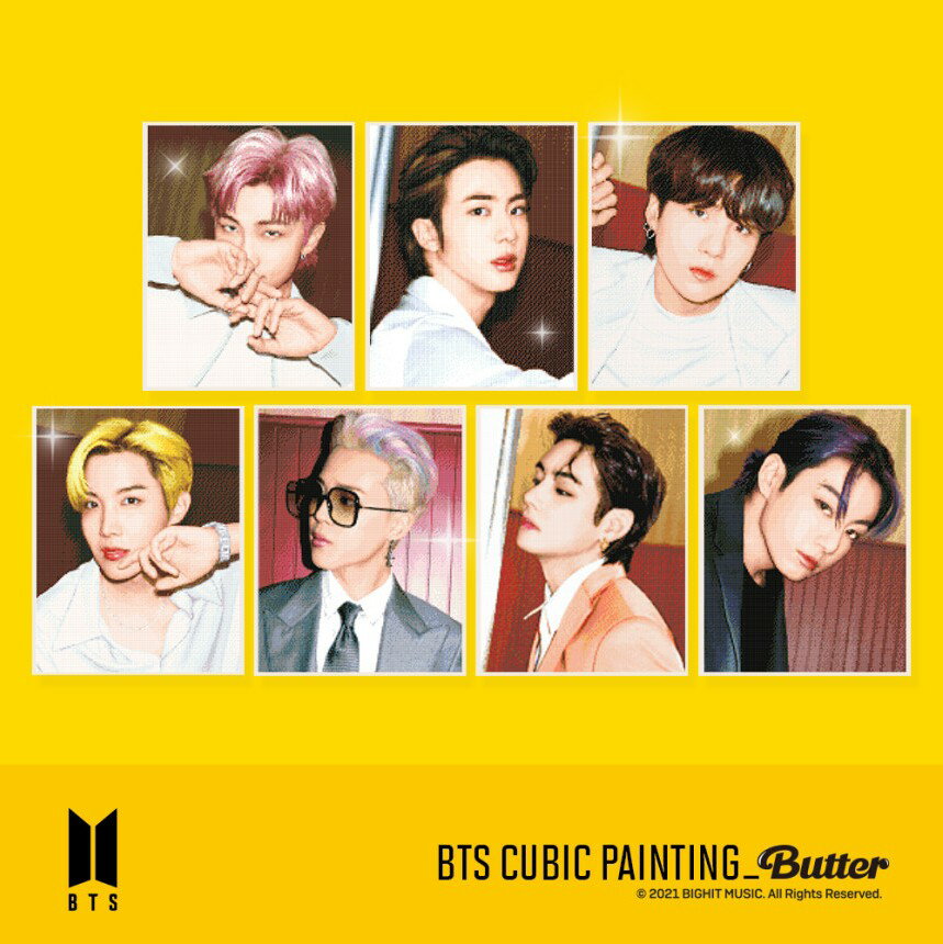 2021ȯ ƾǯ Х󥿥 ѥ ɥ BTS å ʥޥ Dynamite BTS Puzzle ǿ ̵ 塼ӥåڥƥ CUBIC PAINTING BTS DIY 6