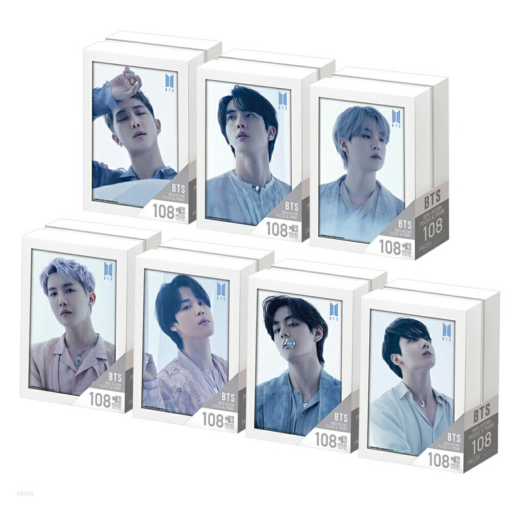 BTS 防弾少年団 フレーム BTS ジグソーパズル 108p トレカ贈呈 BTS Jigsaw Puzzle V 108のサムネイル