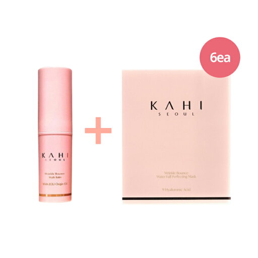 【KAHI】カヒ マルチバーム9g+パーフェクティングマスク 6枚 /KAHI Multi Balm/首ケア/シワケア/ほうれい線/小じわ/目元ケア/韓国コスメ 【送料無料】 【KAHI】カヒ マルチバーム9g+パーフェクティングマスク 6枚 /KAHI Multi Balm/首ケア/シワケア/ほうれい線/小じわ/目元ケア/韓国コスメ 【送料無料】