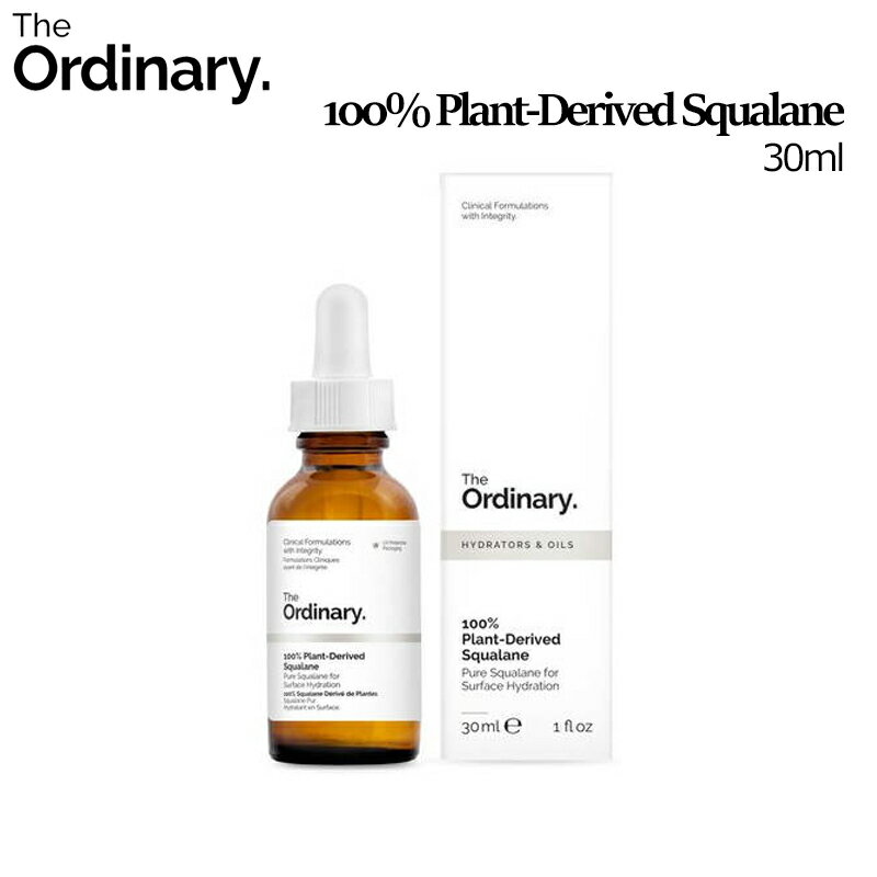 [ǥʥ꡼] The Ordinary 100% Plant-Derived Squalane 30ml/100% ץȥǥ饤 30ml/Squalane/ӥåե/ӥߥC/ꥳ/ʥ󥢥ߥ10%ܥ1%/Ʊ