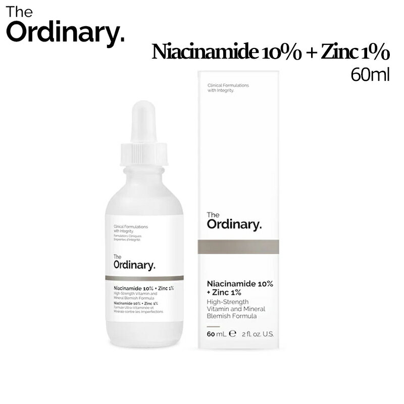 [ǥʥ꡼] The Ordinary Niacinamide 10% + Zinc 1% 60ml/ʥ󥢥ߥ10ܥ1% 60ml/Squalane/ӥåե/ӥߥC/ꥳ/ʥ󥢥ߥ10%ܥ1%/Ʊ