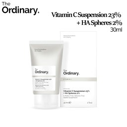 [ジオーディナリー] The Ordinary Vitamin C Suspension 23% + HA Spheres 2% 30ml/ビタミンCサスペンション23%+HAスフィアス2% 30ml/Squalane/ビュッフェ/ビタミンC/グリコール酸/ナイアシンアミド10%＋ジンク1%/美容液