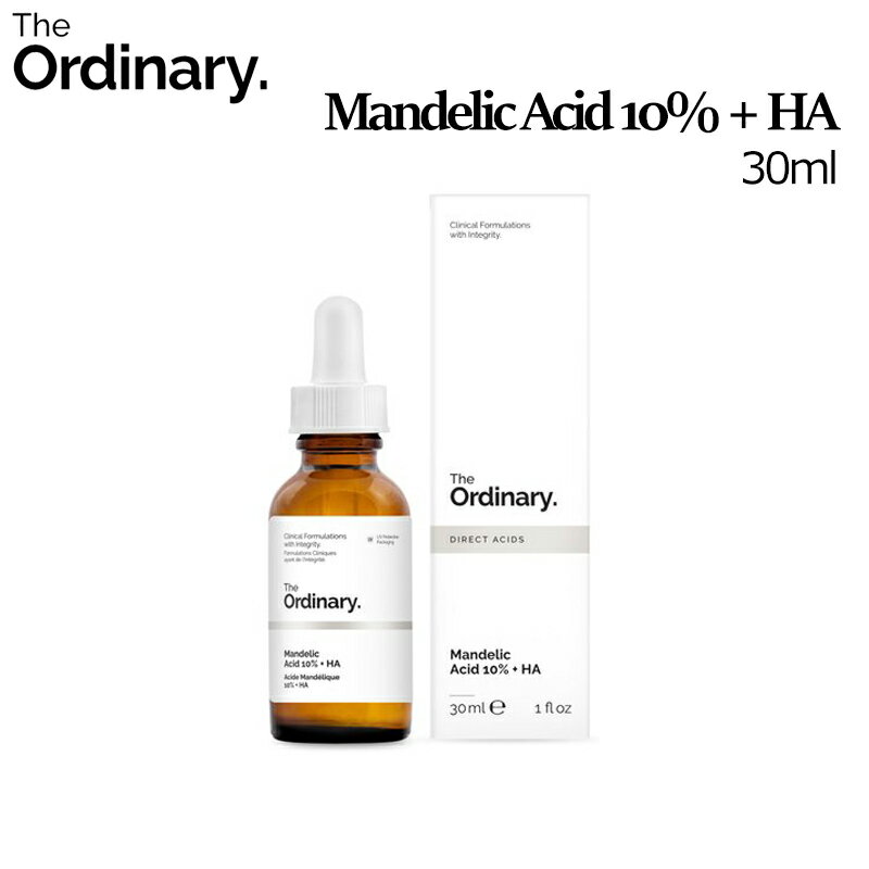 [ジオーディナリー] The Ordinary Mandelic Acid 10% + HA 30ml/マンデリックアシッド + HA 30ml/Squalane/ビュッフェ/ビタミンC/グリコール酸/ナイアシンアミド10%＋ジンク1%/美容液