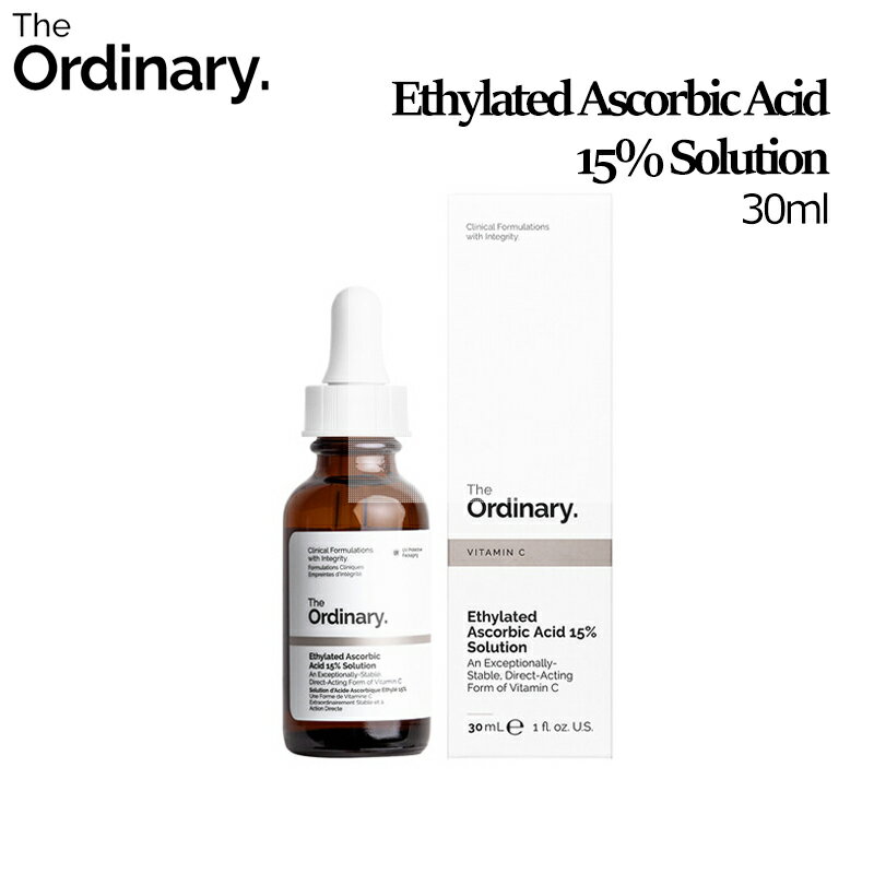 [ジオーディナリー] The Ordinary Ethylated Ascorbic Acid 15% Solution 30ml/エチルアスコルビン酸 15% 30ml/美容液/ジオーディナリ..