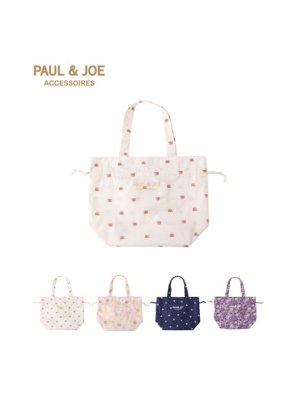 【レインバッグ】 ポール&ジョー （PAUL&JOE ACCESSOIRES） レイングッズ ドット ヌネット 猫 【公式ムーンバット】 レディース かわいい おしゃれ エコバッグ 撥水 軽量 コン 母の日 ブランド プレゼント