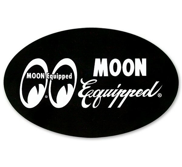 Rakuten - MOON Equipped (ムーン イクイップド) オーバル ステッカー