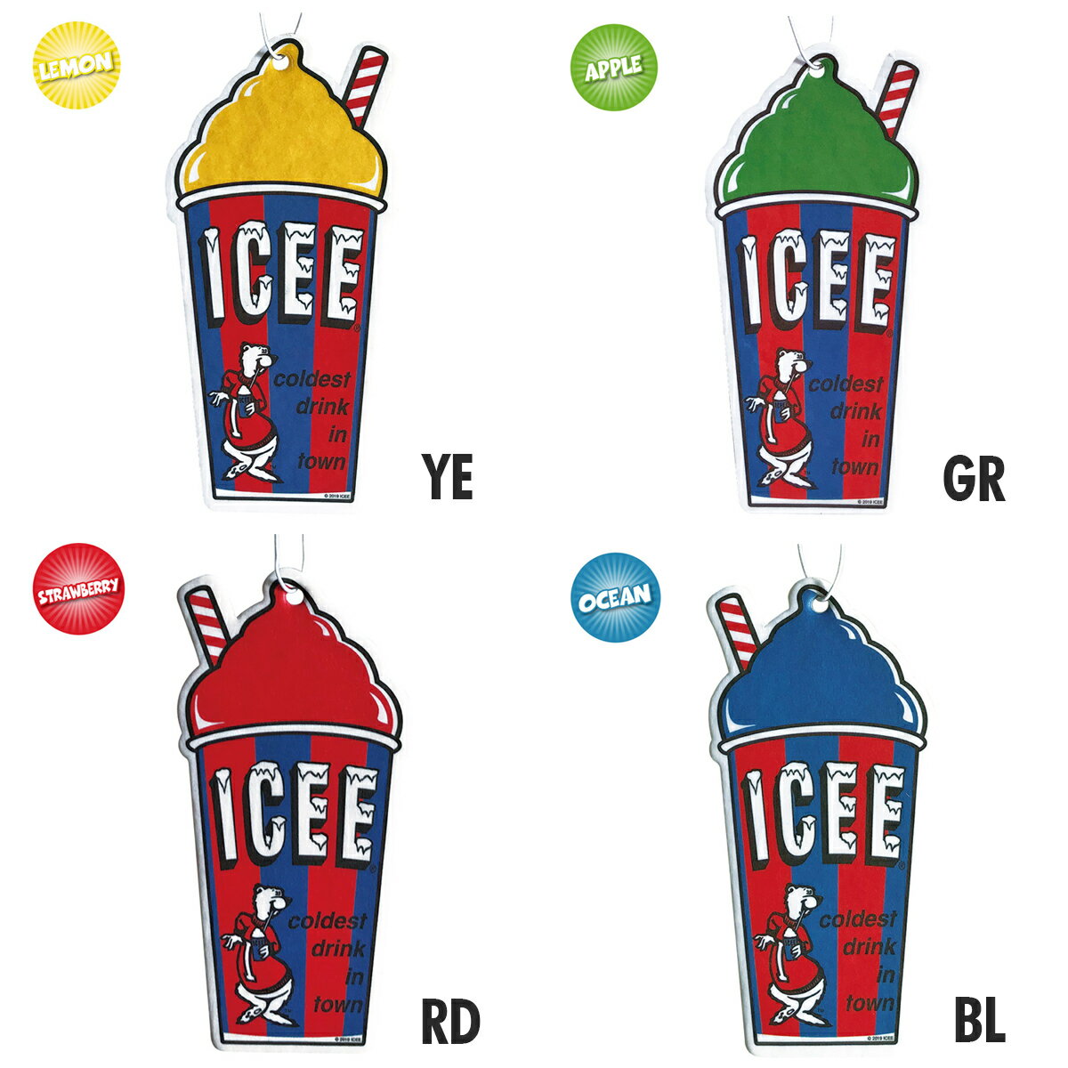 ICEE カップ エアーフレッシュナー