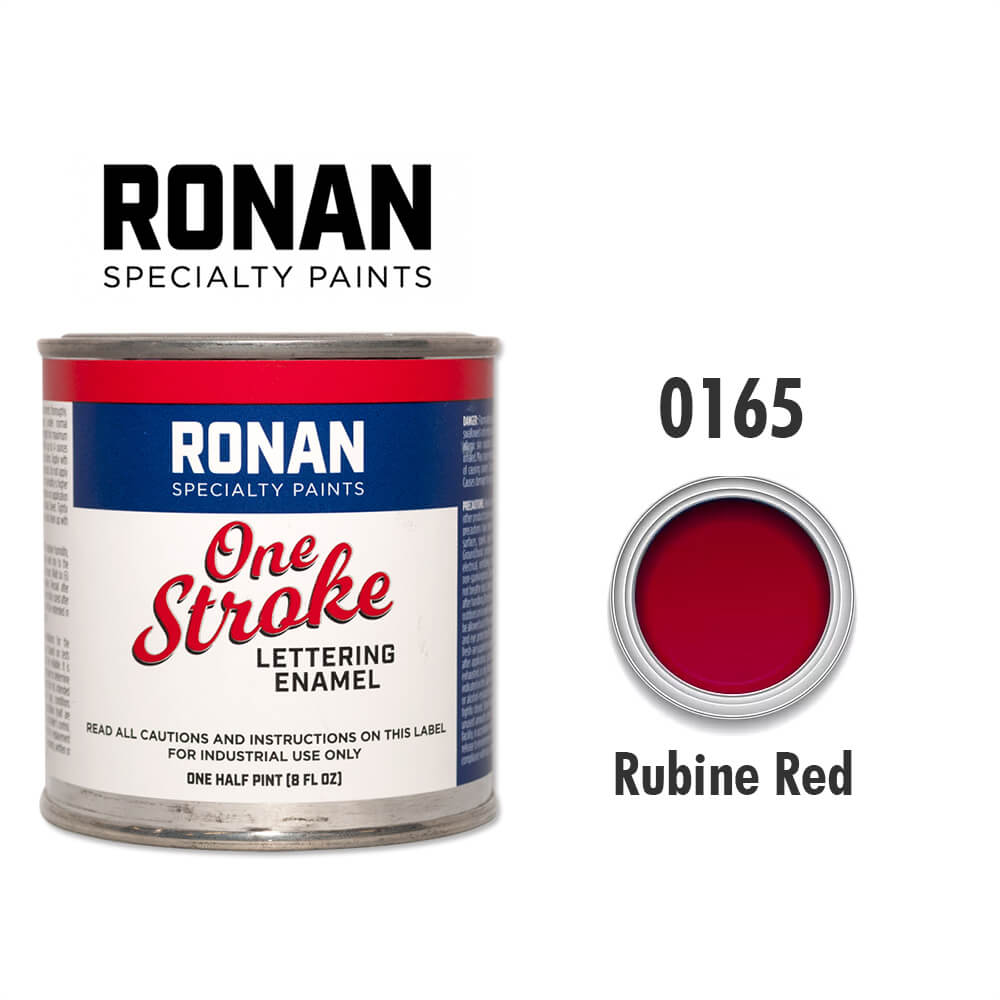 ルビン レッド (赤系) 0165 - ロナン ワンストローク ペイント Ronan One Stroke Paints 237ml