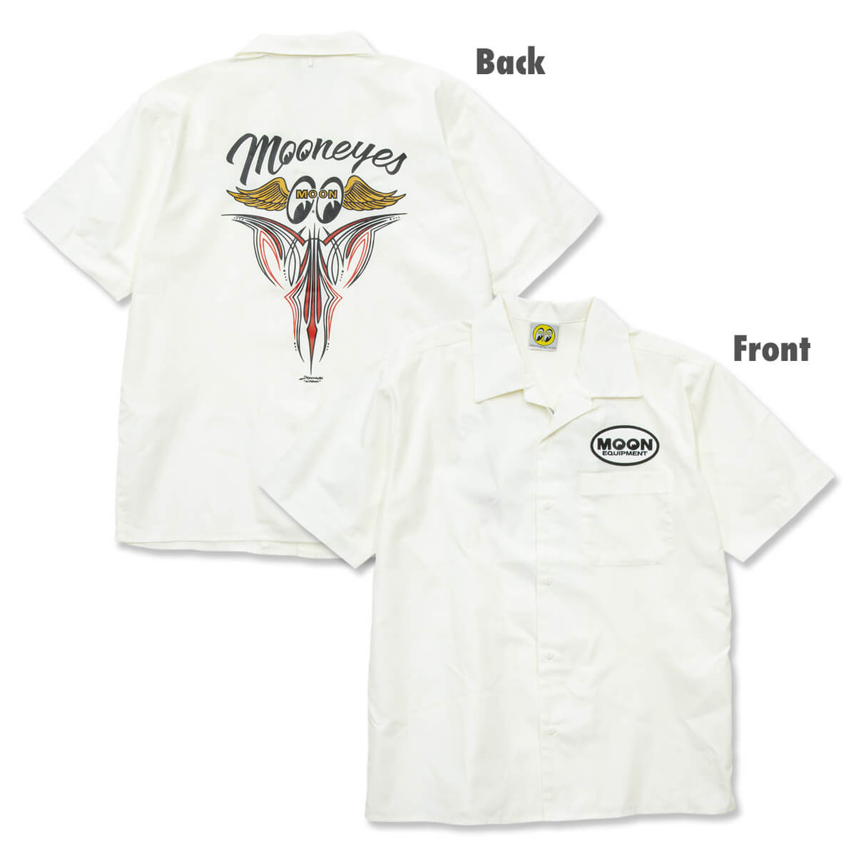 XXLサイズ ムーンアイズ MOONEYES Fly With Pinstripe シャツ