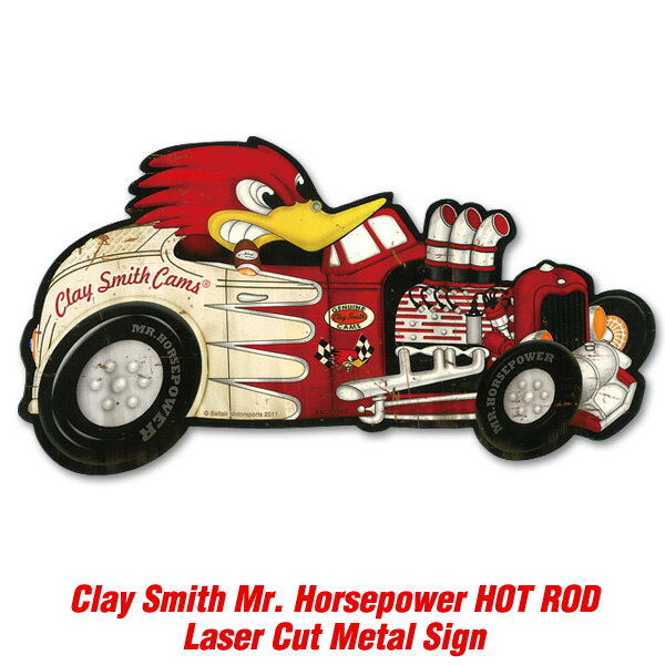 Rakuten - クレイスミス HOT ROD レーザー カット メタル サイン