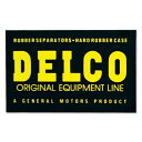 DELCO OLIGINAL EQUIP. ステッカー