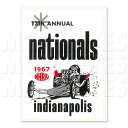 1967 NHRA INDIANAPOLIS NATIONALS ステッカー