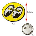 MOON カン バッジ (54mm)