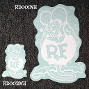 Rat Fink (ラット フィンク) デカール ホワイト L 20×14cm