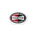 ホットロッド ステッカー CHAMPION ステッカー(2)