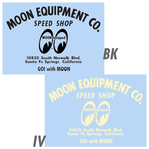 MOON EQUIPMENT SPEED SHOP デカール(抜きタイプ)