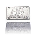 MOONEYES Car Club Plaque ムーンアイズ カークラブ プラーク キャストアルミ製 そのままでもペイントしてもKOOL ! リアスピーカーボードにセットしたり、 リアナンバー下に路面スレスレにセットして カラカラ鳴らしてクルーズするグリーサーも多いです。 サイズ：15x9cm