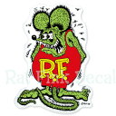 Rat Fink (ラット フィンク) デカール L 20 x 14cm