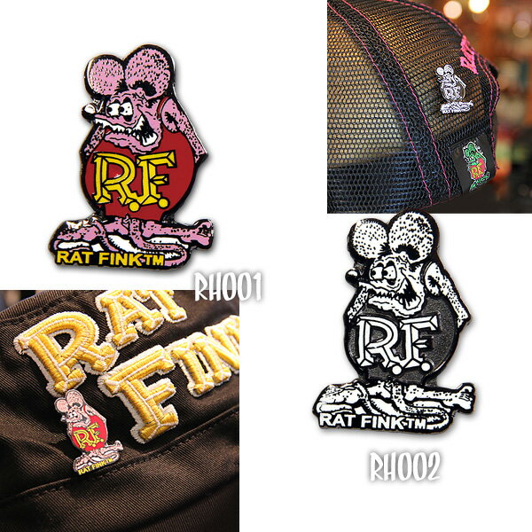 Rat Fink (ラット フィンク) ハット ピン（カラー）