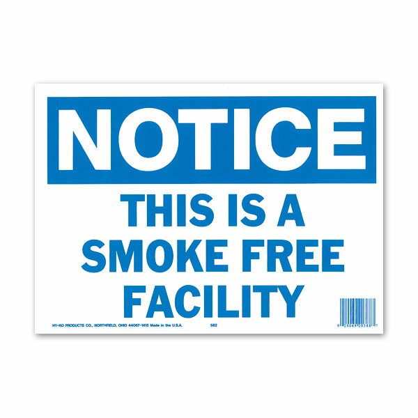 NOTICE SMOKE FREE FACILITY (աλߤ϶رǤ) ܡɡåץ졼