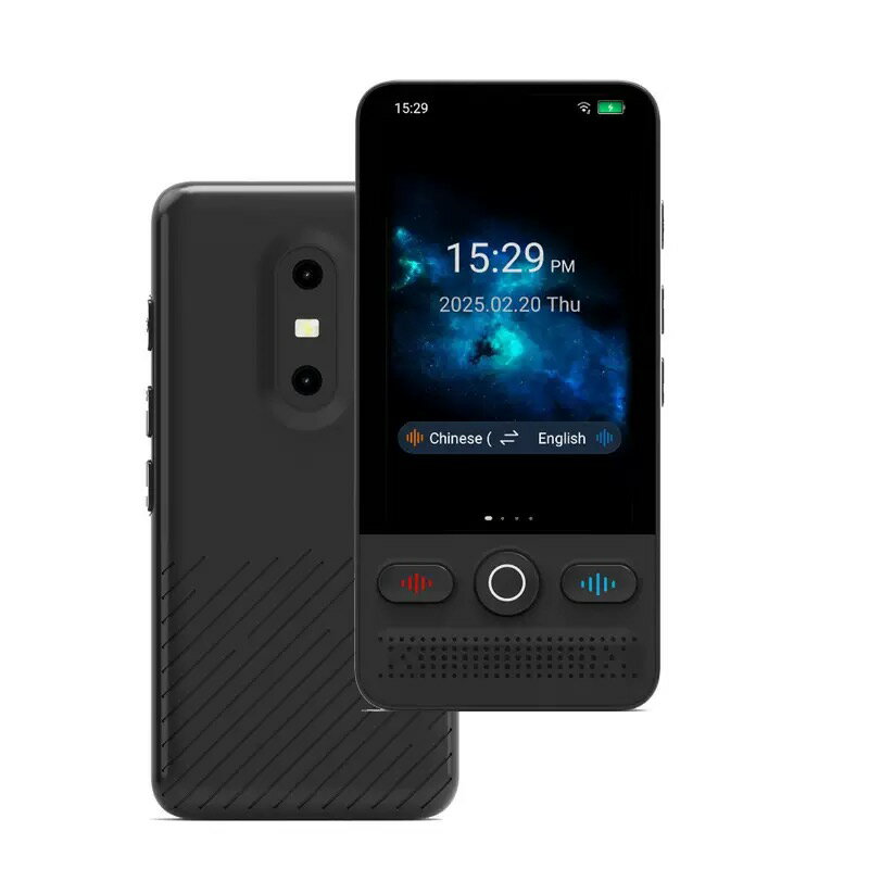 【500円クーポン】翻訳機 最新型 オフライン対応 wifi不要 通訳機 自動翻訳機 写真 画像 録音 音声 翻..