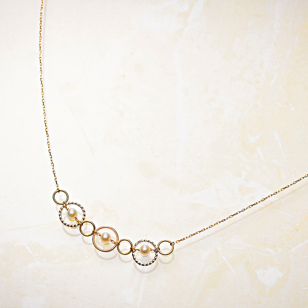 �ѡ��� �ͥå��쥹 ���� Colorful Ring �ѡ���ڥ����� K18YG�� K18WG��K18PG ��ǥ����� DES0483CRING000000 �ࡼ��졼�٥� Moon Label