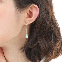 MarvelousパールピアスK18WG