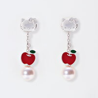 HelloKittySwingAppleパールピアス
