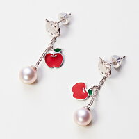 HelloKittySwingAppleパールピアス