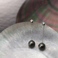 Museピアス(K18WG)