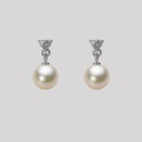 パール ピアス あこや真珠 6.0mm アコヤ 真珠 ピアス K18WG ホワイトゴールド レディース HA00060R12CG0617W0 ムーンレーベル Moon Label(4)