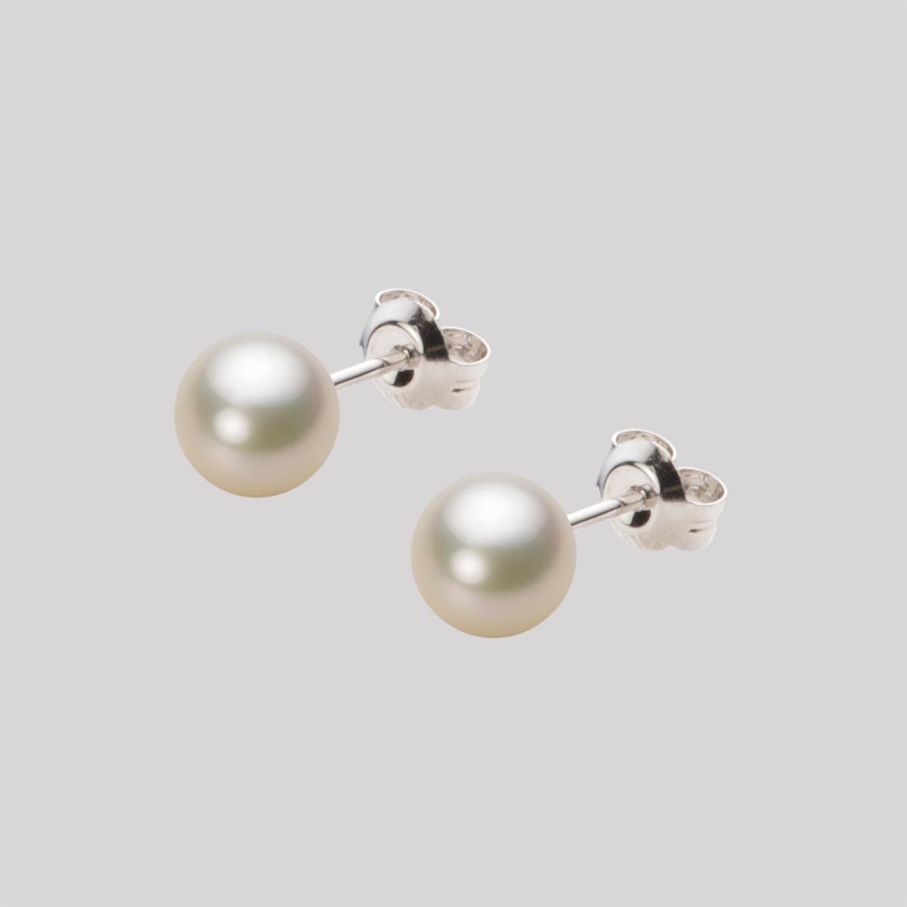 パール ピアス あこや真珠 6.0mm アコヤ 真珠 ピアス Pt900 プラチナ レディース HA00060R12CG0PA04P ムーンレーベル Moon Labelのサムネイル