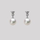 パール ピアス あこや真珠 6.0mm アコヤ 真珠 ピアス K18WG ホワイトゴールド レディース HA00060R13WPG617W0 ムーンレーベル Moon Label(4)