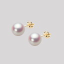パール ピアス あこや真珠 7.0mm アコヤ 真珠 ピアス K18 イエローゴールド 18金 レディース HA00070R11WPNPA03Y ムーンレーベル Moon Label