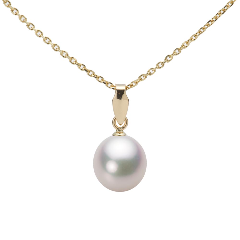 パール ペンダント トップ あこや真珠 7.5mm アコヤ 真珠 ペンダント トップ K18 イエローゴールド 18金 レディース HA00075D12WPGU5Y00-T ムーンレーベル Moon Label