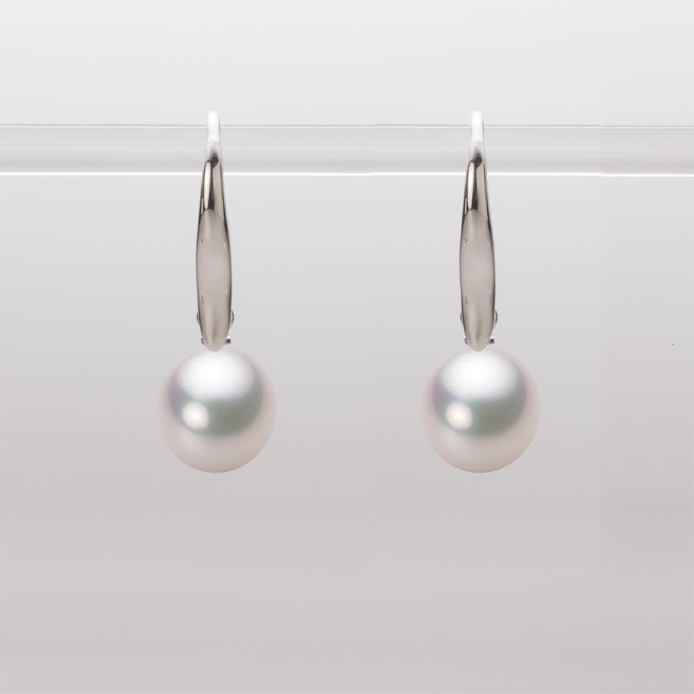 ѡ ԥ եå 俿 8.0mm   ԥ K18WG ۥ磻ȥ ǥ HA00080D12WPG716W0 ࡼ졼٥ Moon Label