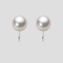 パール イヤリング あこや真珠 8.5mm アコヤ 真珠 イヤリング Pt900 プラチナ レディース HA00085B11WPGY09P0 ムーンレーベル M...