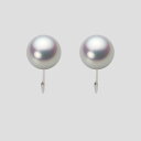 パール イヤリング あこや真珠 8.5mm アコヤ 真珠 イヤリング Pt900 プラチナ レディース HA00085R11SG0Y09P0 ムーンレーベル M...