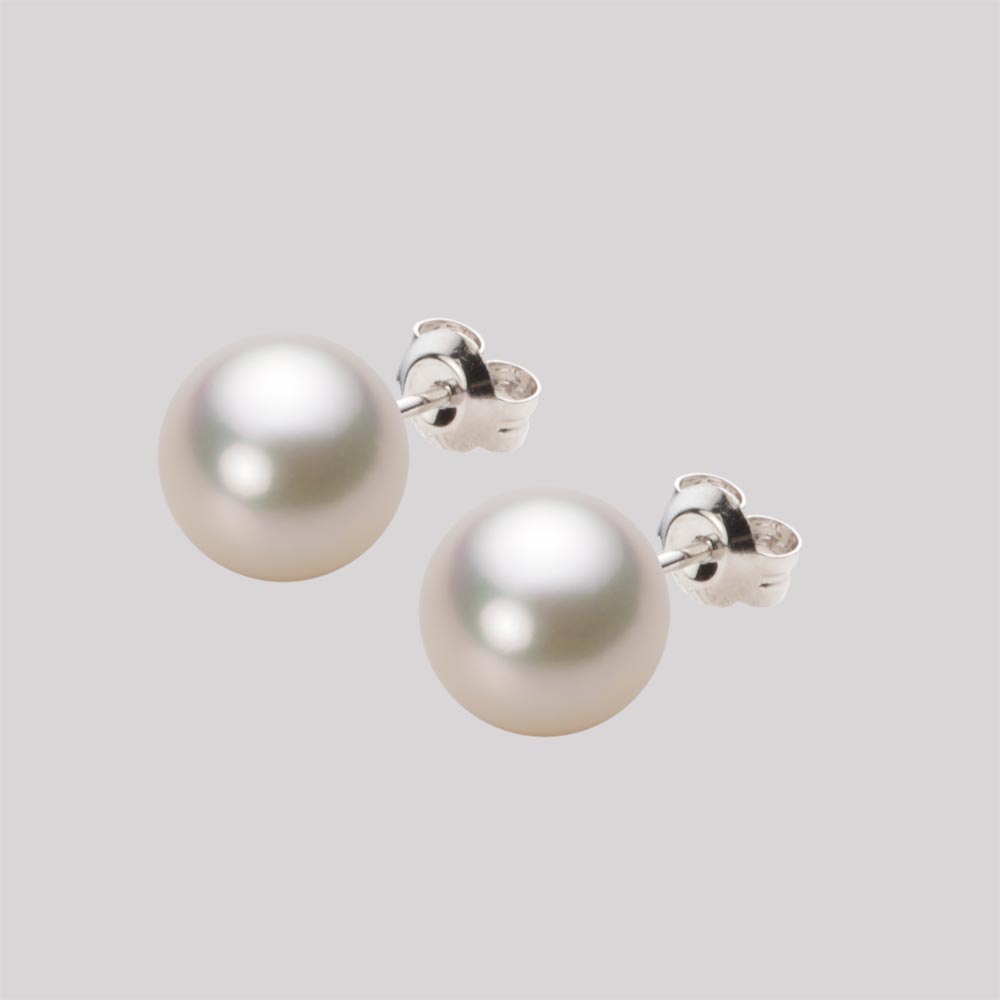 パール ピアス あこや真珠 8.5mm アコヤ 真珠 ピアス Pt900 プラチナ レディース HA00085R13CW0PA04P ムーンレーベル Moon Label