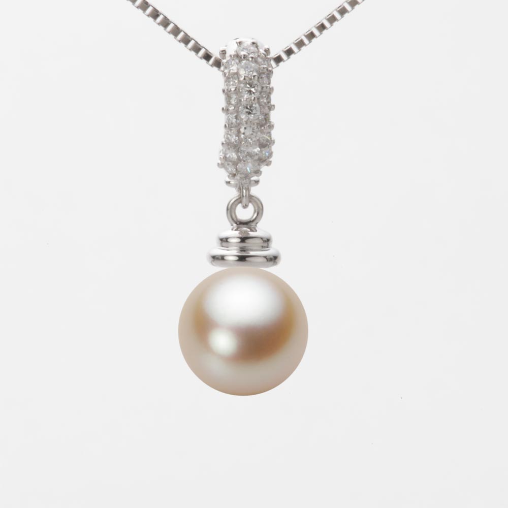 パール ペンダント トップ あこや真珠 8.5mm アコヤ 真珠 ペンダント トップ K18WG ホワイトゴールド 18金 レディース HA00085R13NG0115W0-T ムーンレーベル Moon Label