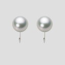 パール イヤリング あこや真珠 8.5mm アコヤ 真珠 イヤリング Pt900 プラチナ レディース HA00085R13SG0Y09P0 ムーンレーベル M...